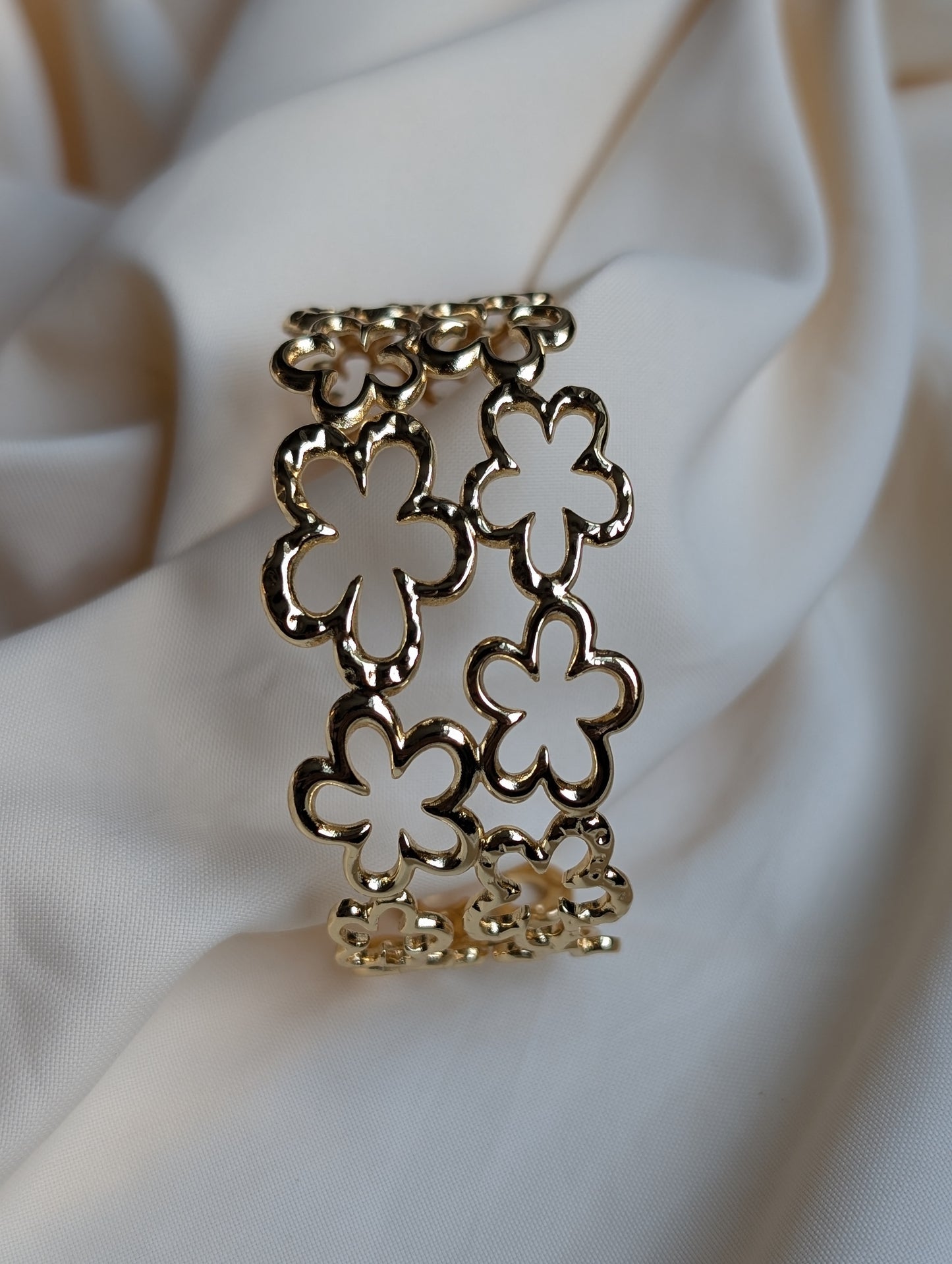 Flower Cuff Kada