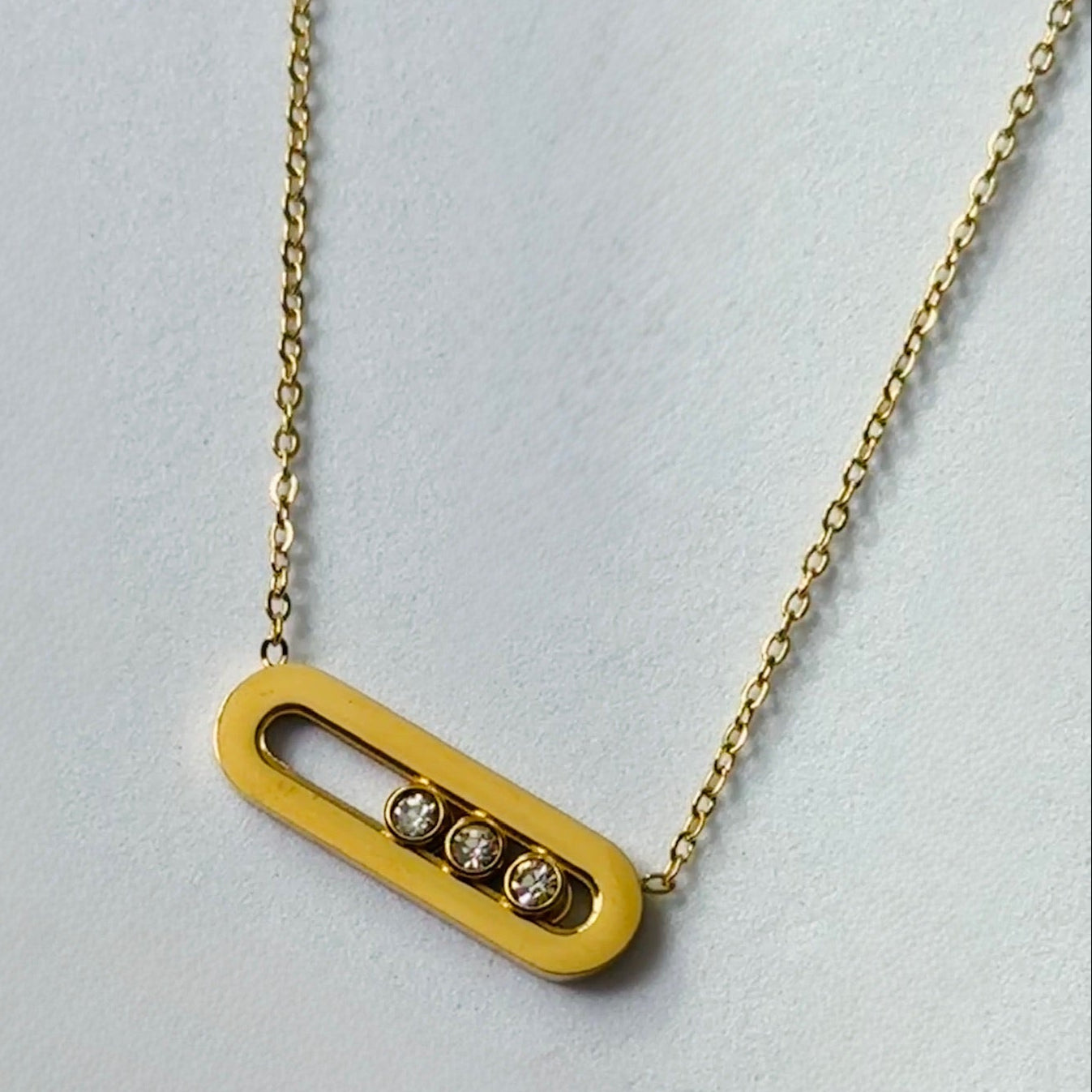 Three Dot Oval Chain
