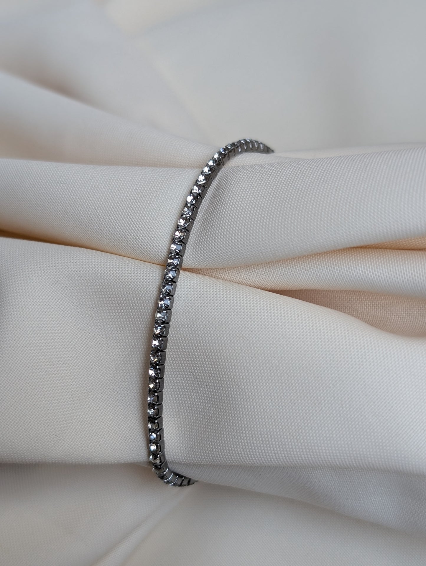 White grey Stone Bracelet