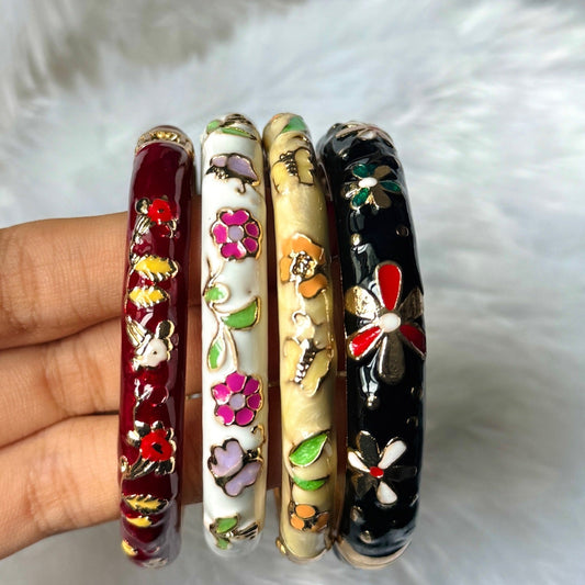 Small Enamel Bangles