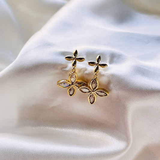 Clover Drop Earrings