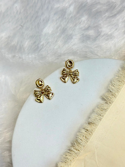 Bow earrings