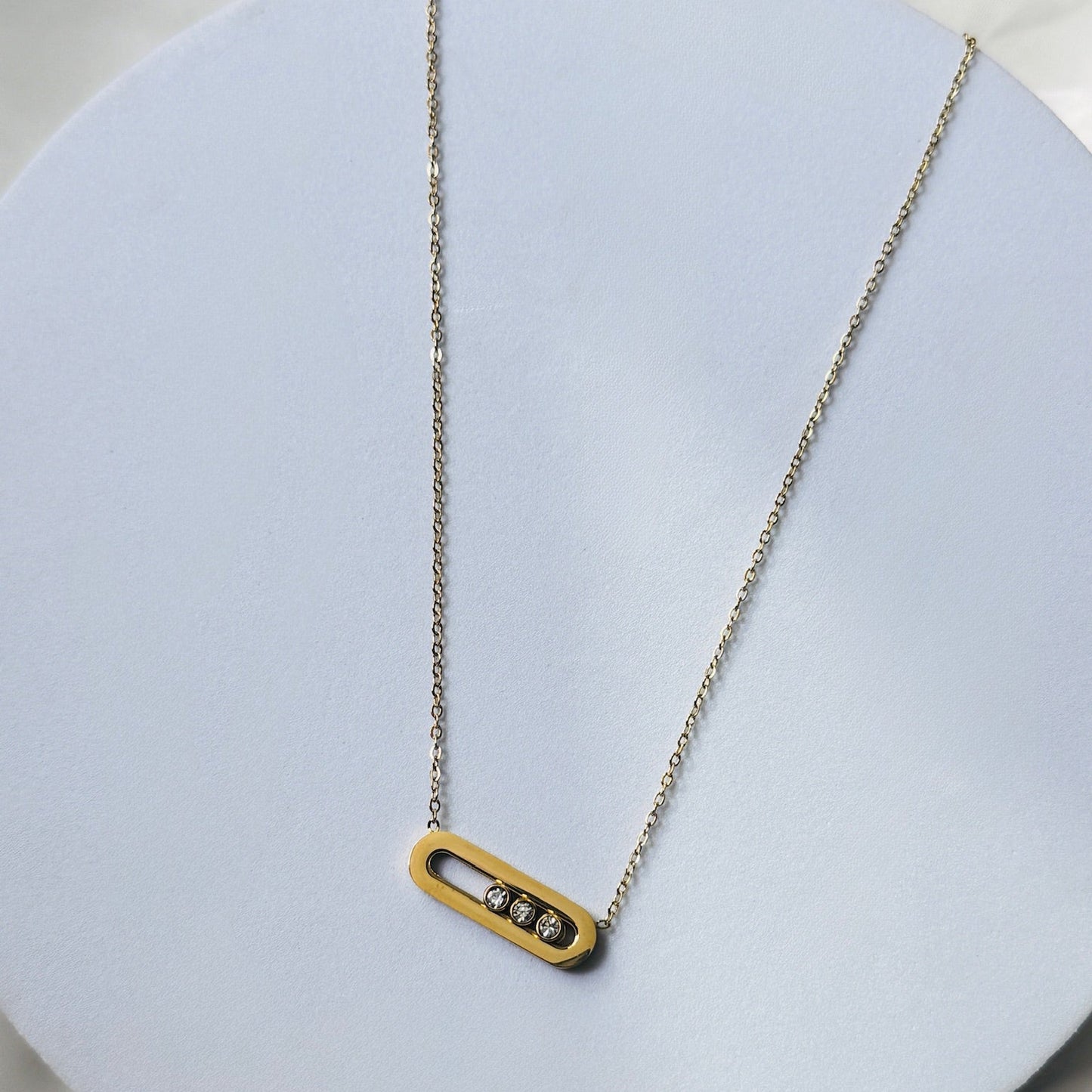 Three Dot Oval Chain