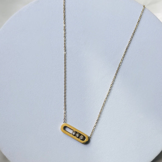 Three Dot Oval Chain
