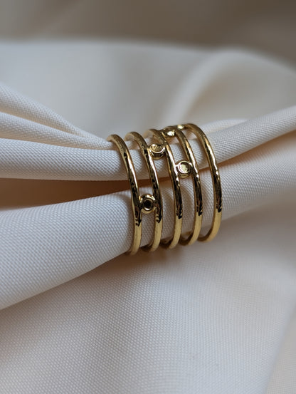 Line Dot Ring