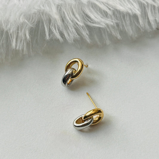 Small G&S Loop Earring