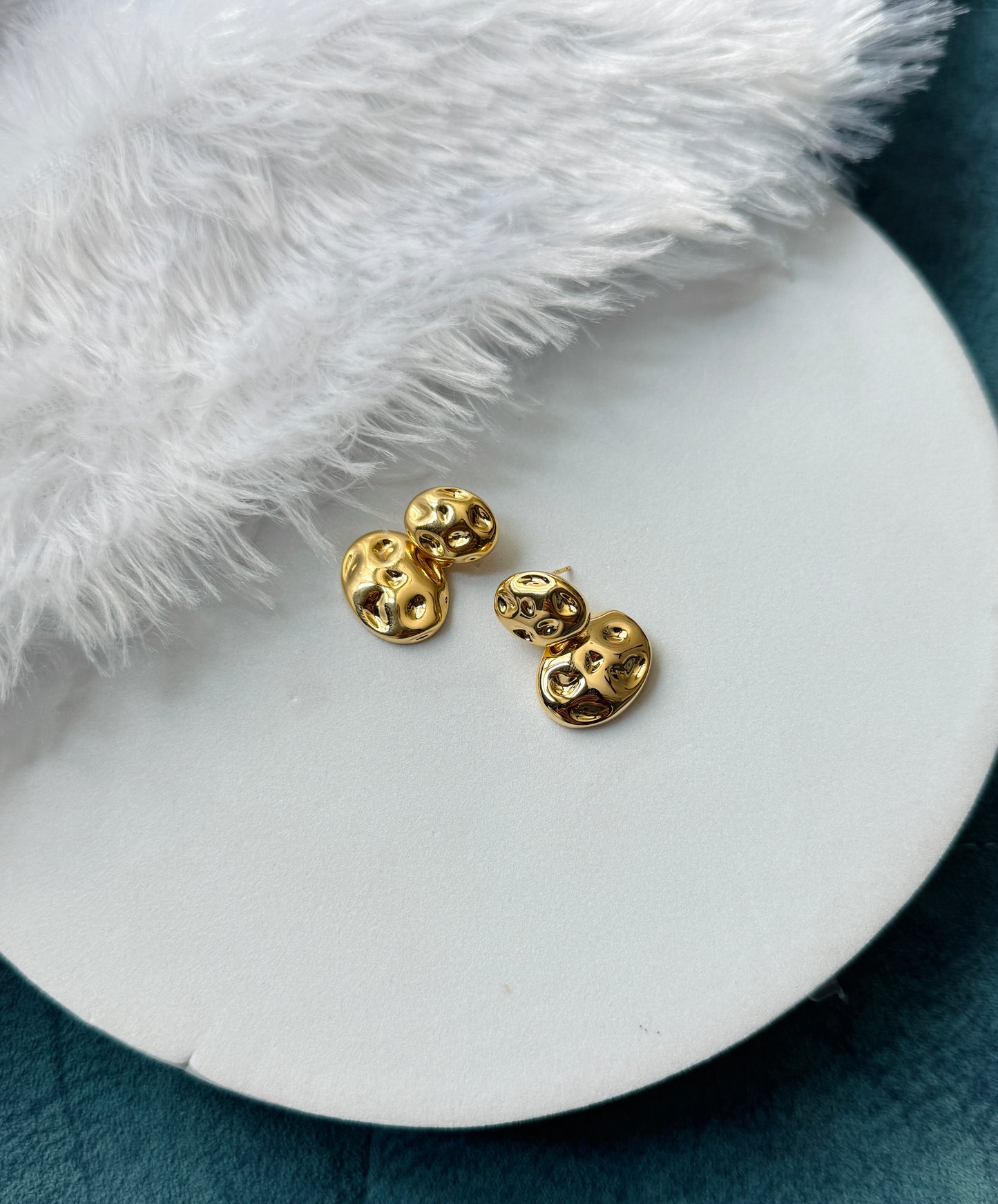 Hammered Earrings