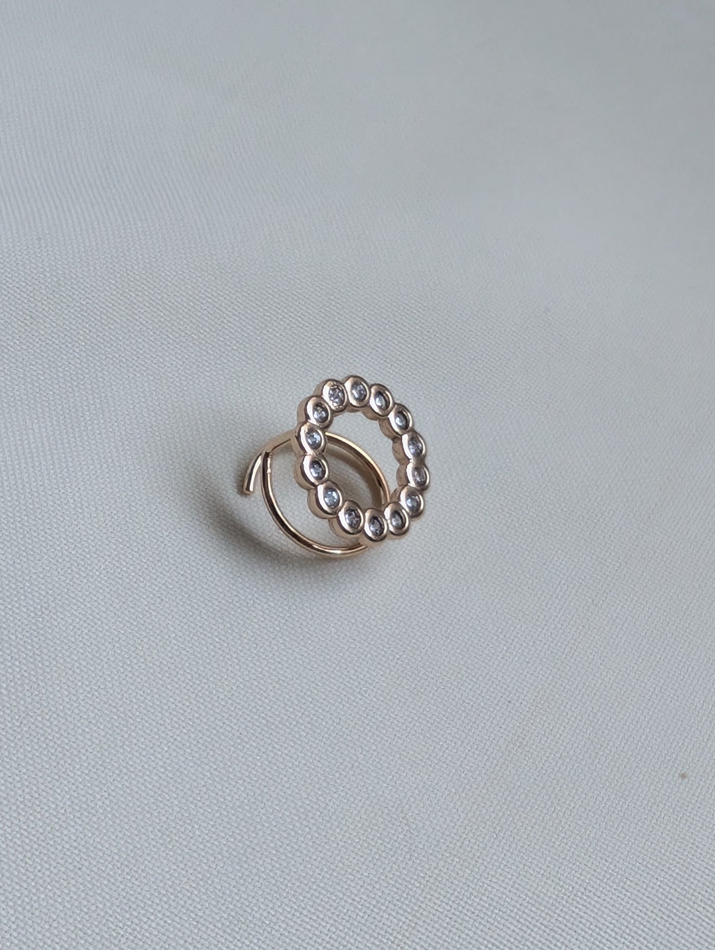 Round Stone Cuff