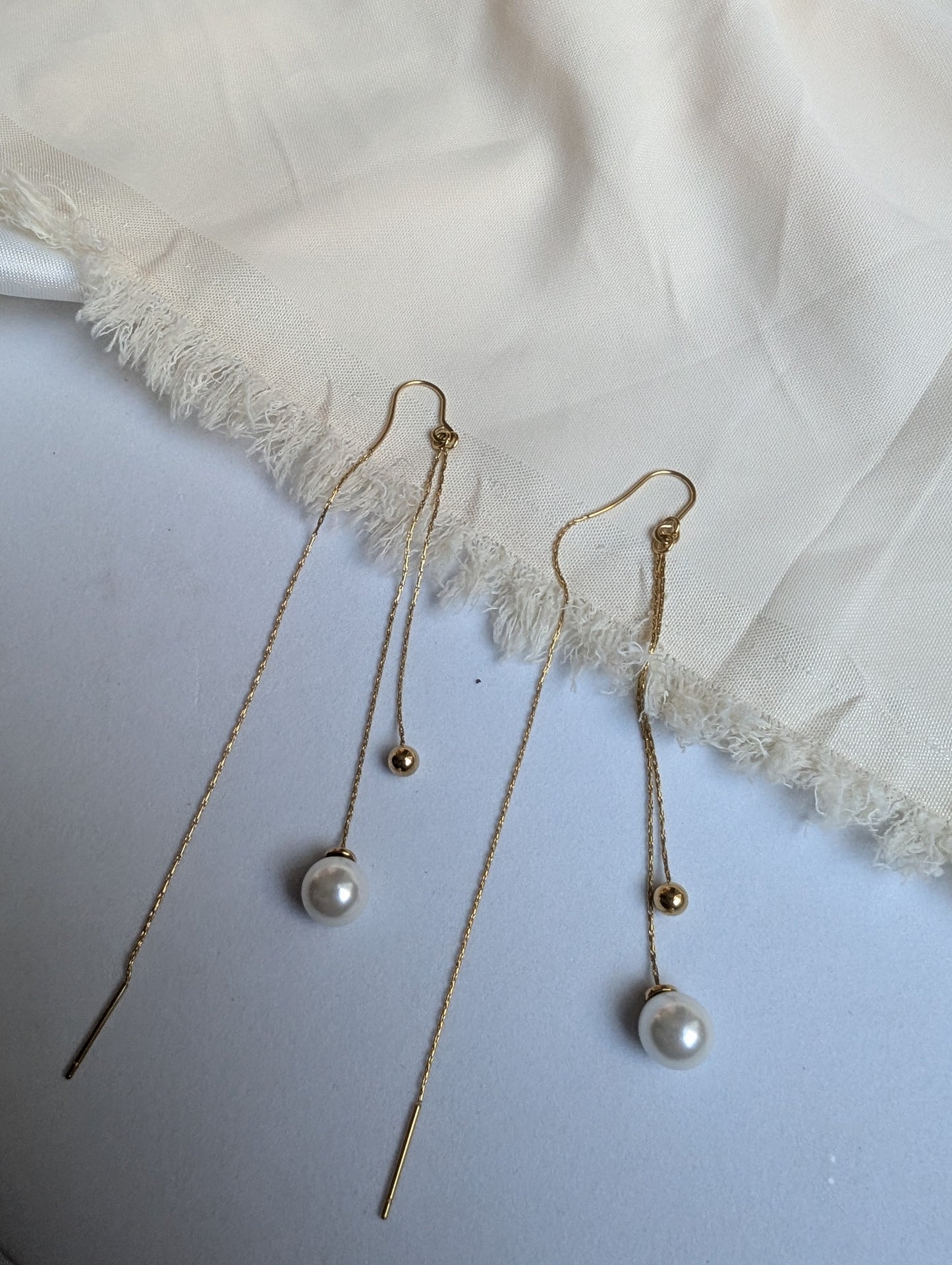 Pin Pearl F&B Earring