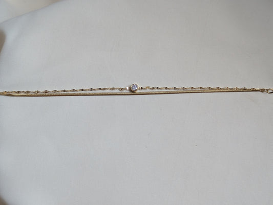 2 layer Stone bracelet