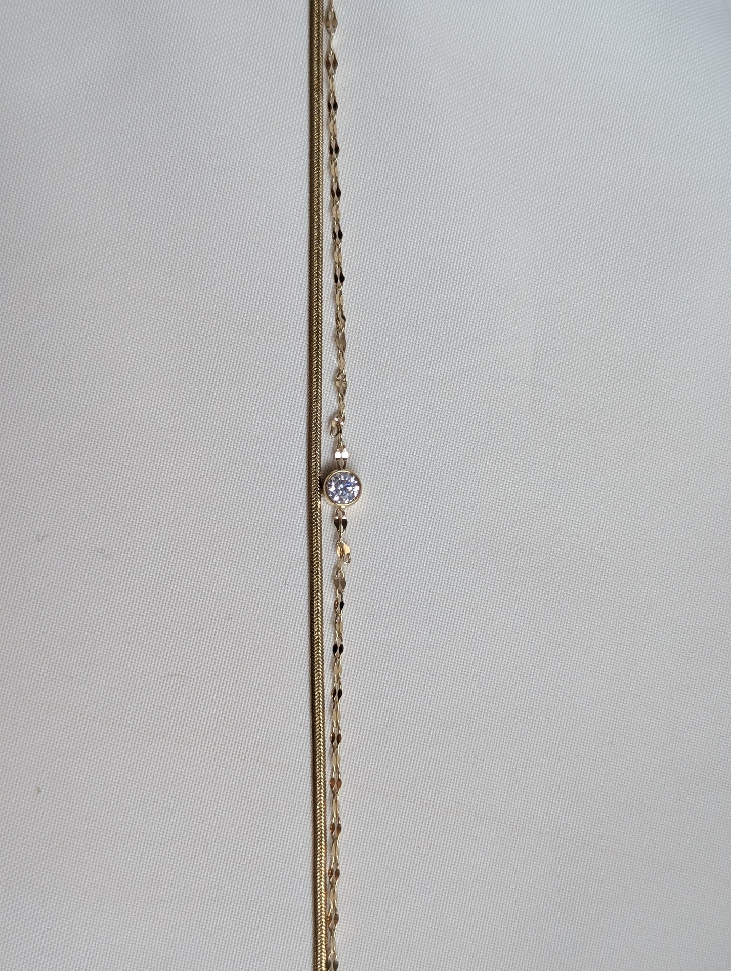 2 layer Stone bracelet
