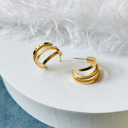 Two Tone Curve Hoop