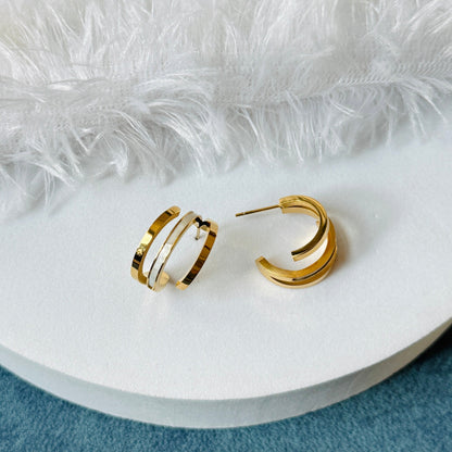 Two Tone Curve Hoop
