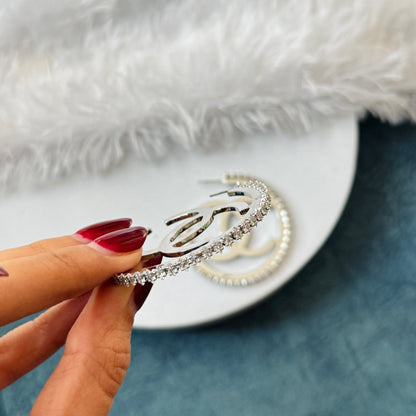 Chanel Hoop Silver (gold and silver)