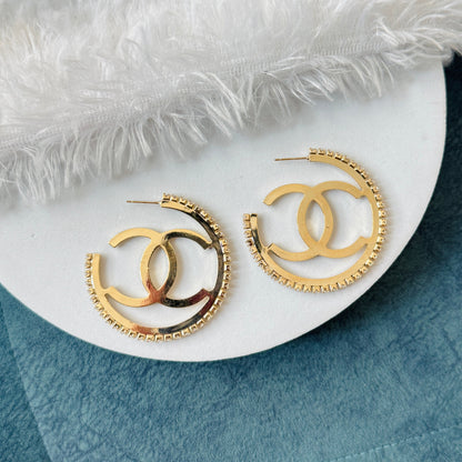 Chanel Hoop Silver (gold and silver)