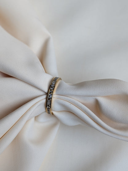 Channel Stone Band Ring