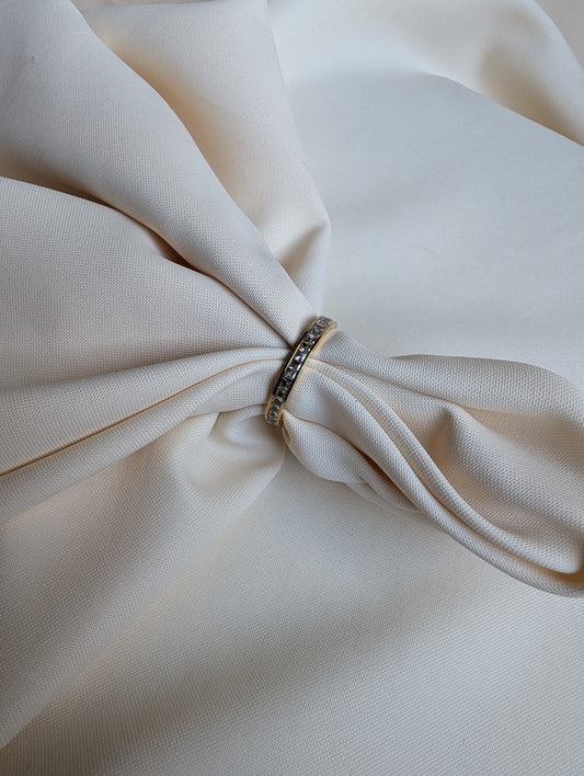 Channel Stone Band Ring