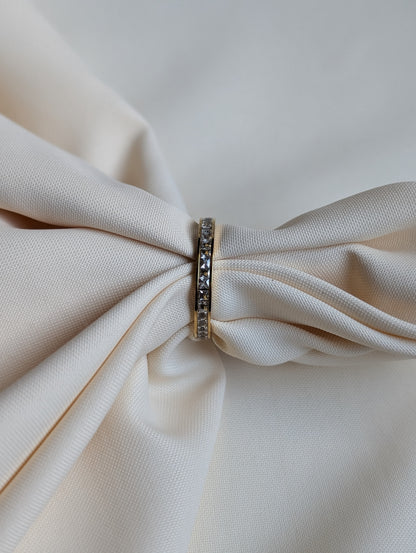 Channel Stone Band Ring