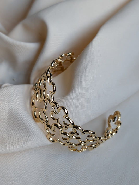 Flower Cuff Kada