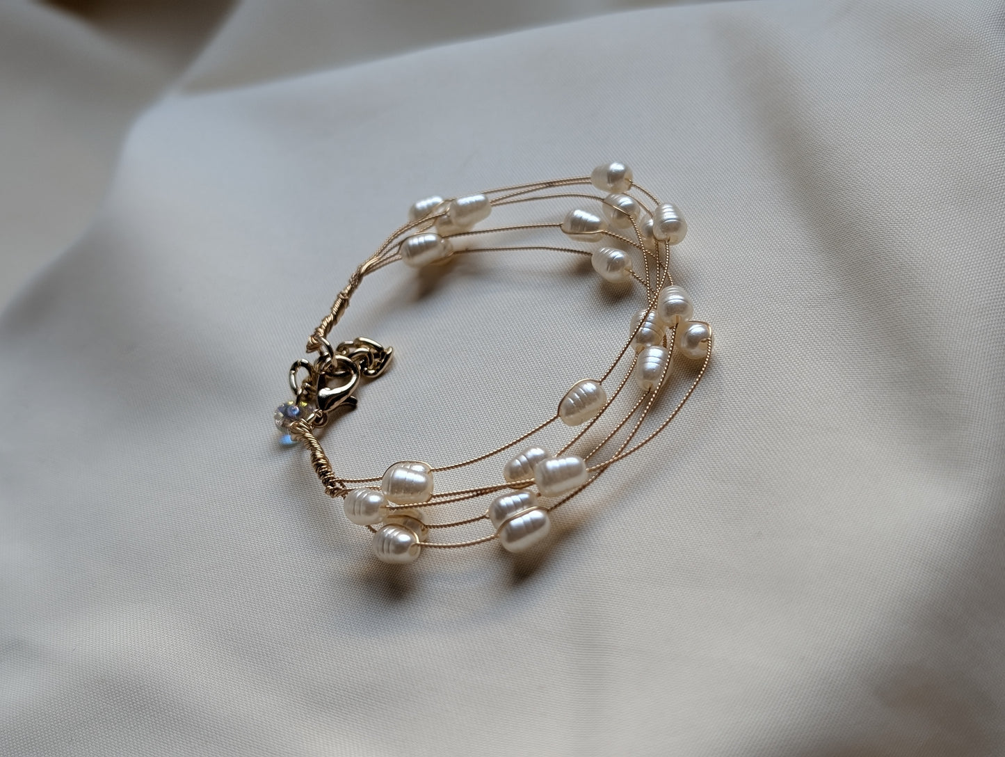 Pearl  Oval Bracelet