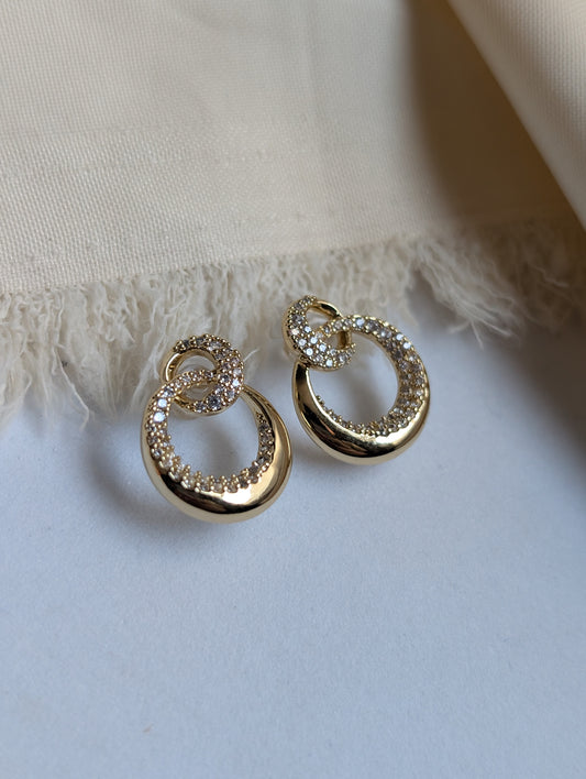 Circle Loop Earrings