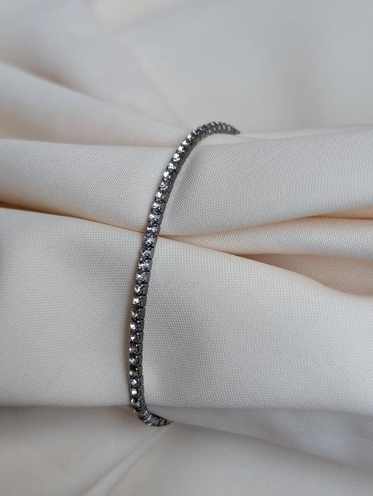 White grey Stone Bracelet