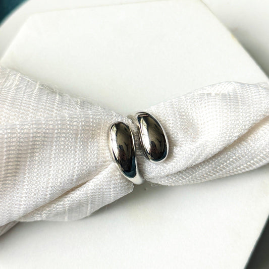 Silver Drop Ring