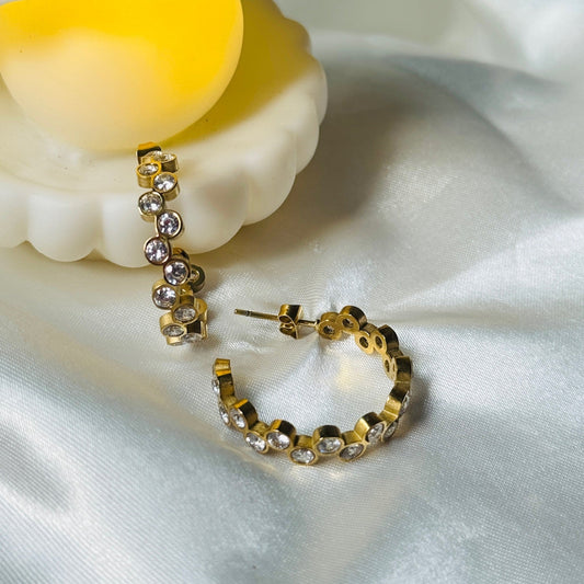 Auric Stone Earring