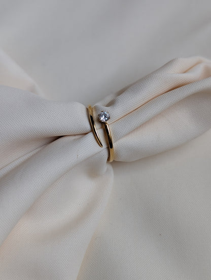 Stone End Ring