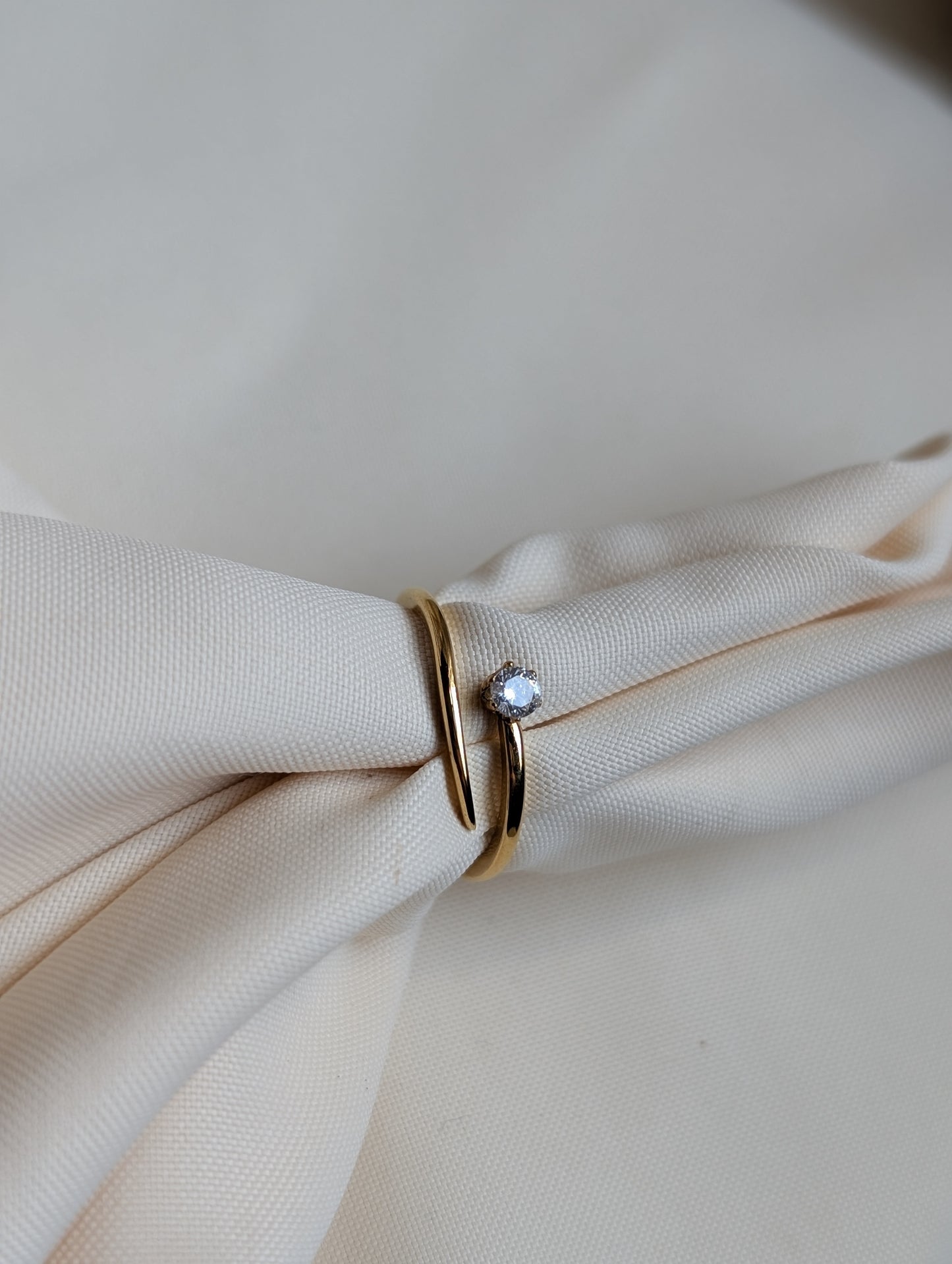 Stone End Ring