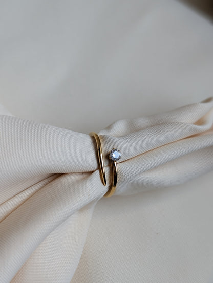 Stone End Ring