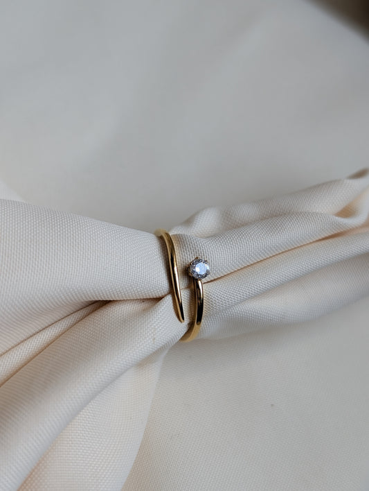 Stone End Ring