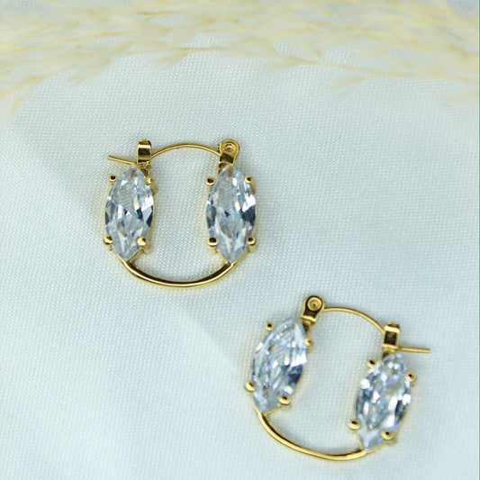 Echo stone earrings