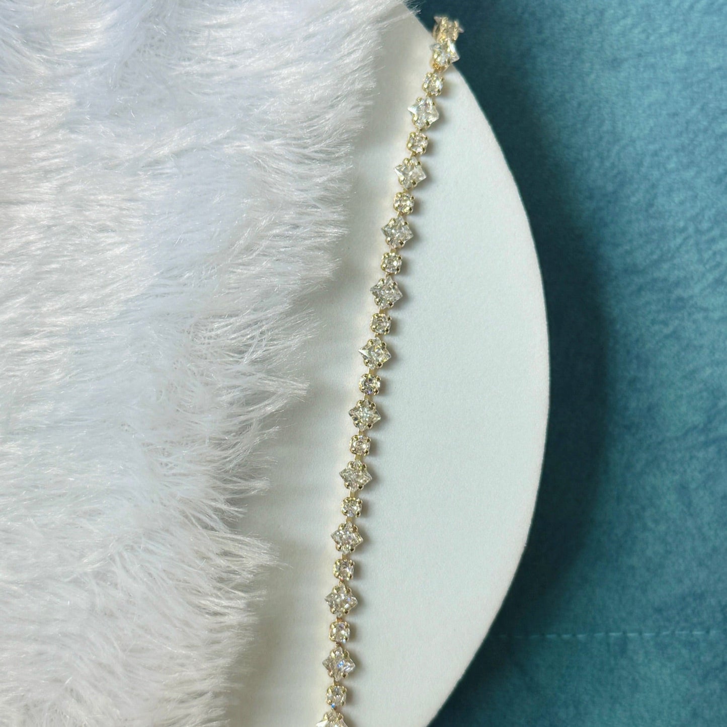 Star Square Stone Bracelet