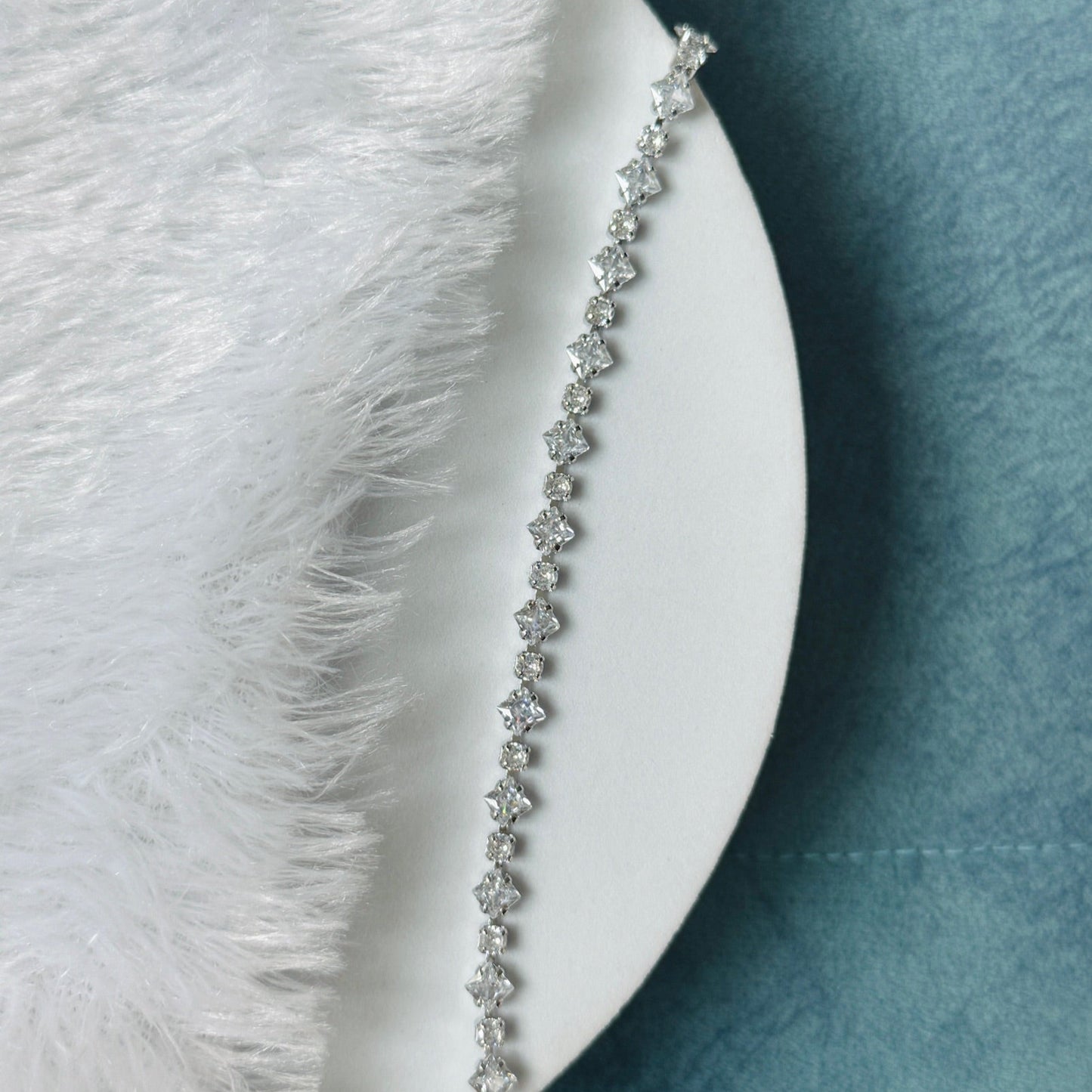 Star Square Stone Bracelet