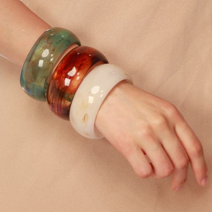 Reva Resin Stack – Set of 5