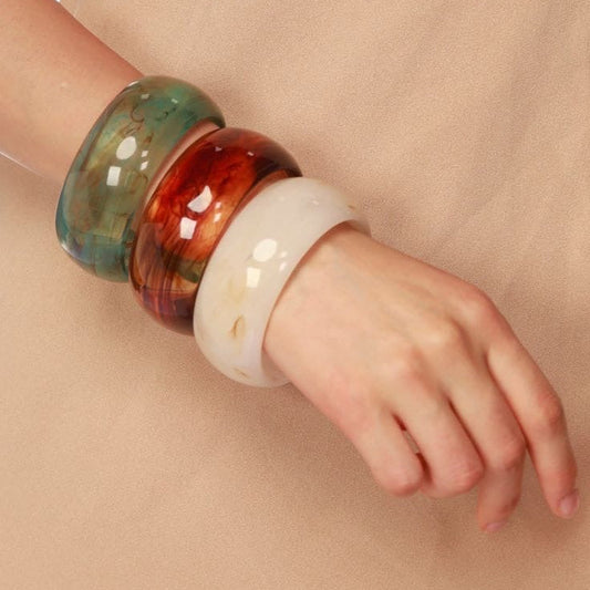 Reva Resin Stack – Set of 5