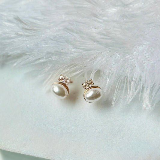 Oval Gem Stud