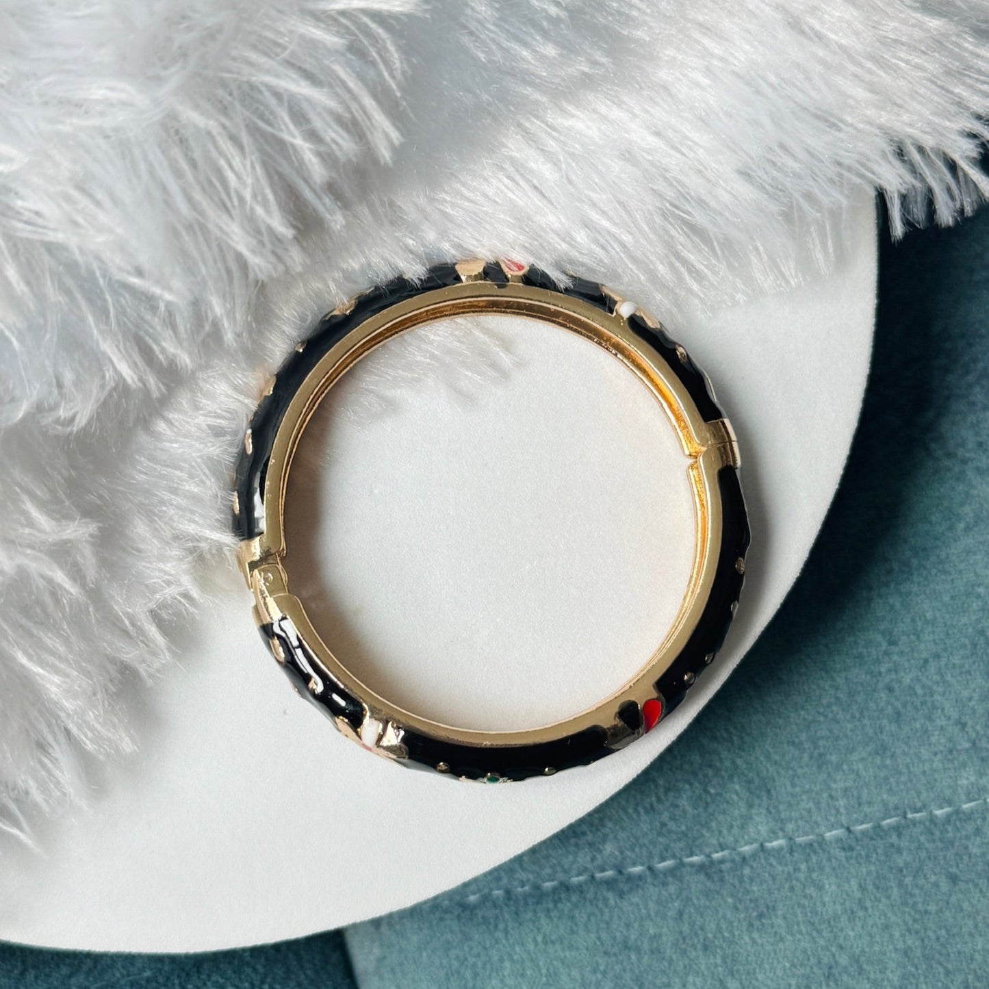 Small Enamel Bangles