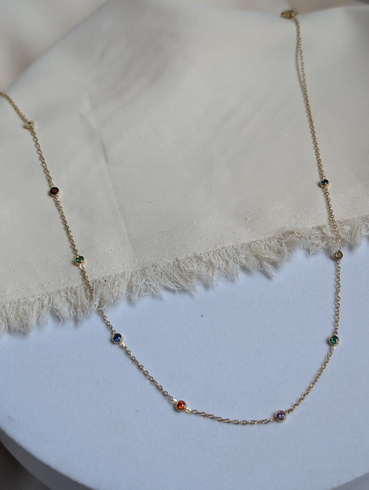 Solira Multicolur Dainty Chain