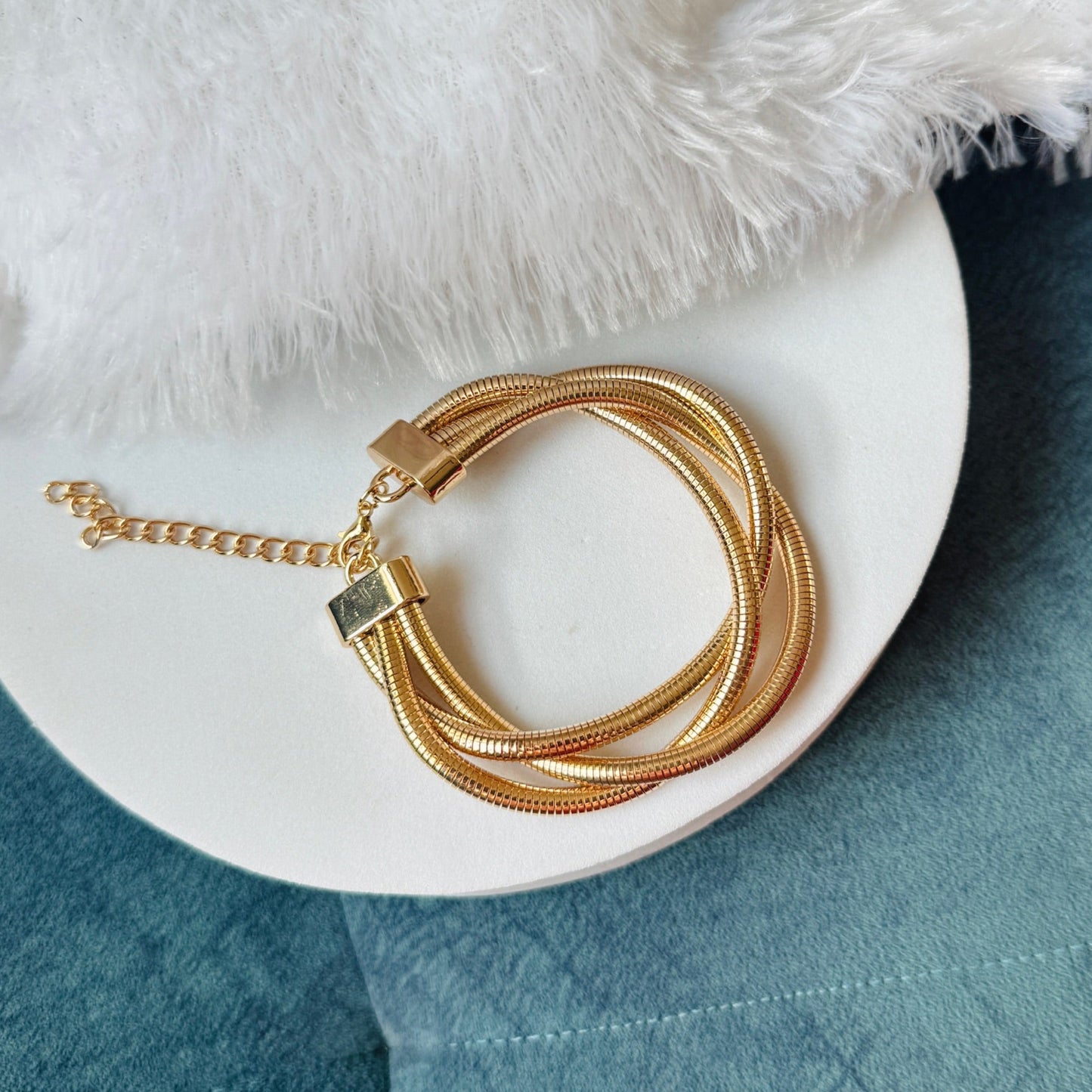 3 Interwined Kada Bracelet