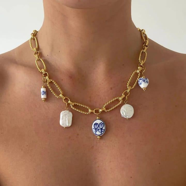 Greece Charm Chain