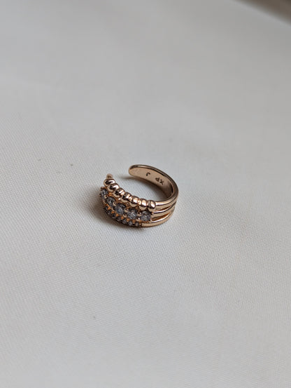 Ball Stone Line Cuff
