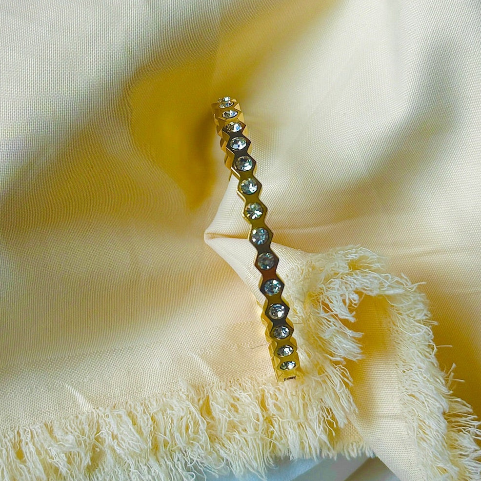 Maelle Hex Stone Kada Baby Size