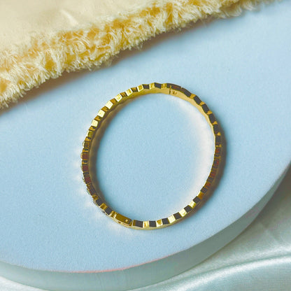 Maelle Hex Stone Kada Baby Size