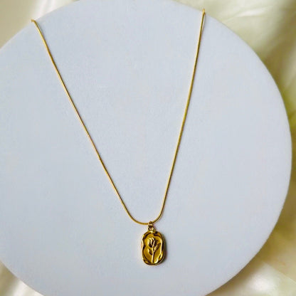Plain Gold Rose Chain