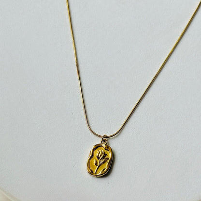 Plain Gold Rose Chain