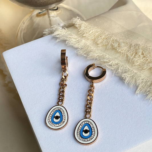 Eternal Harmony evil eye Earrings
