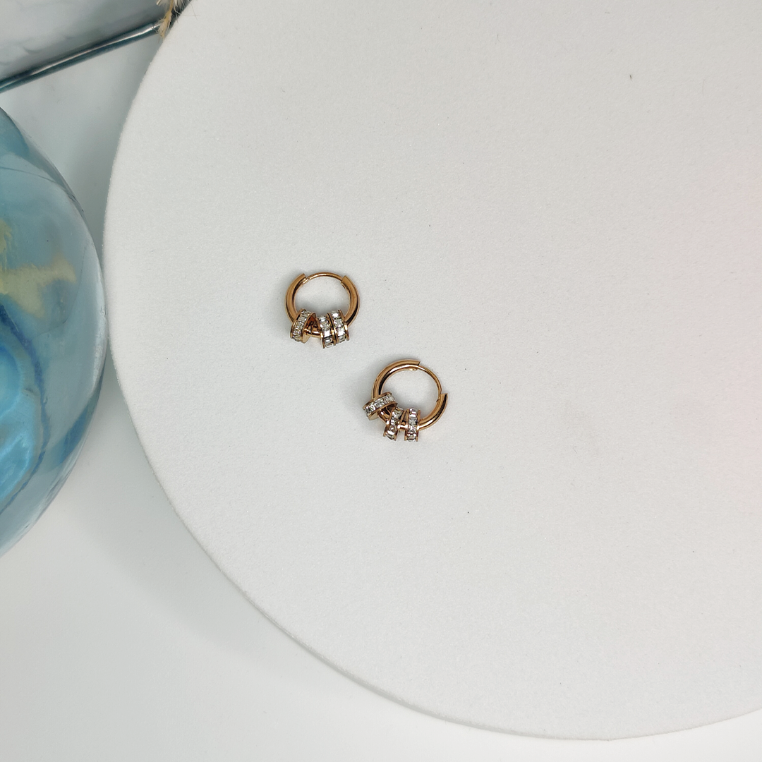 Harper 3 ring white and plain