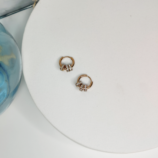 Harper 3 ring white and plain